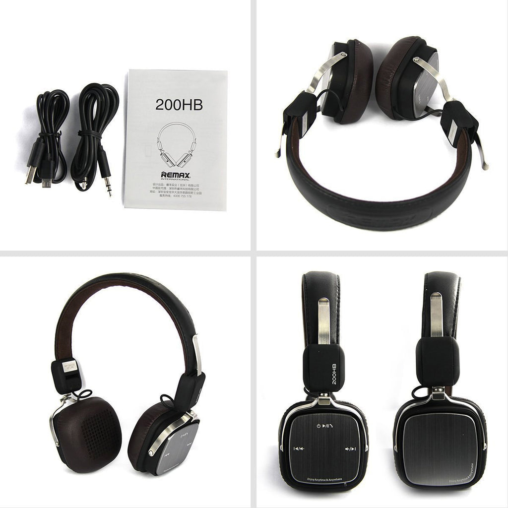 Bluetooth навушники REMAX RB-200HB Khaki