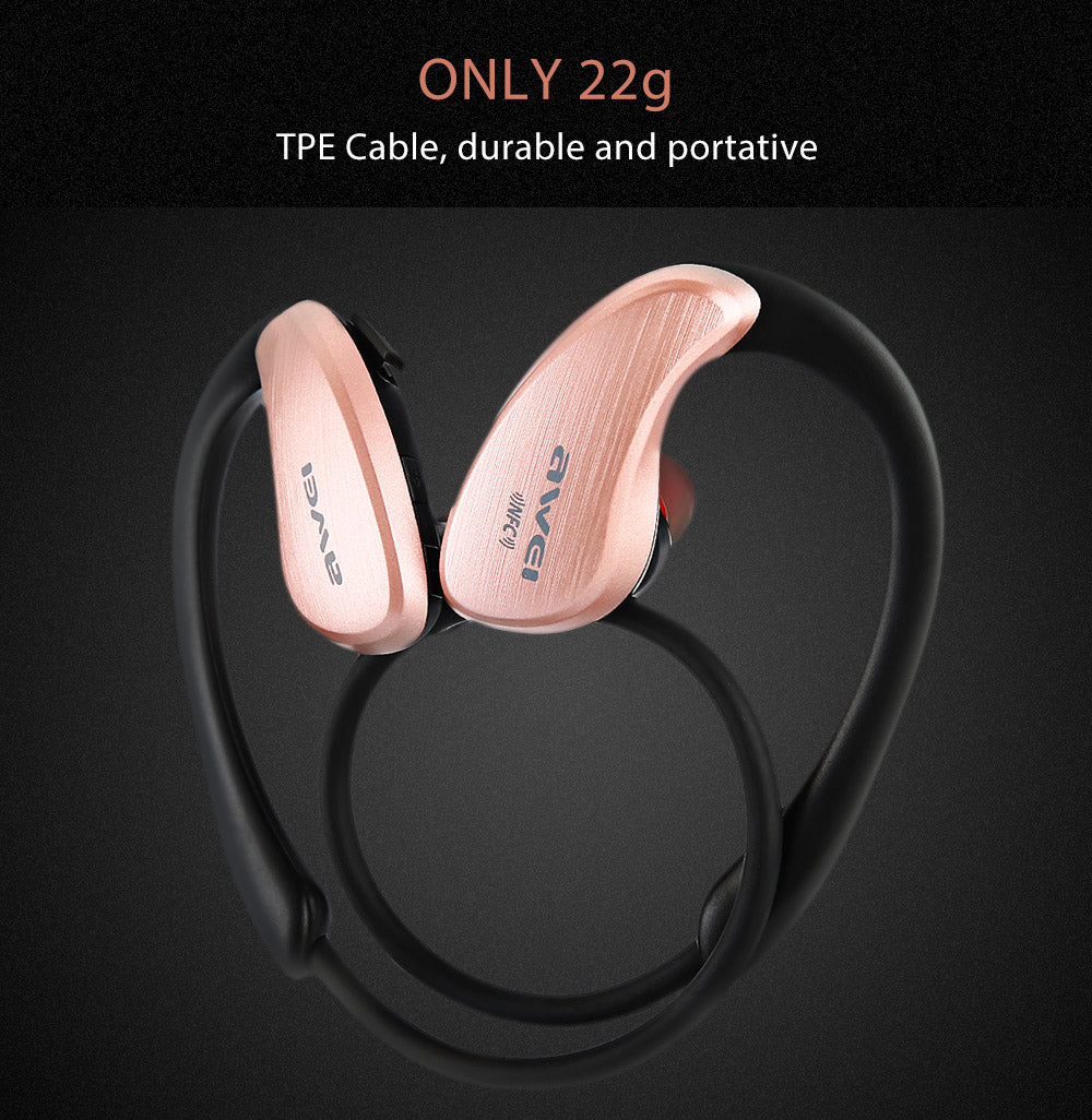 Навушники Bluetooth Awei A885BL Rose Gold