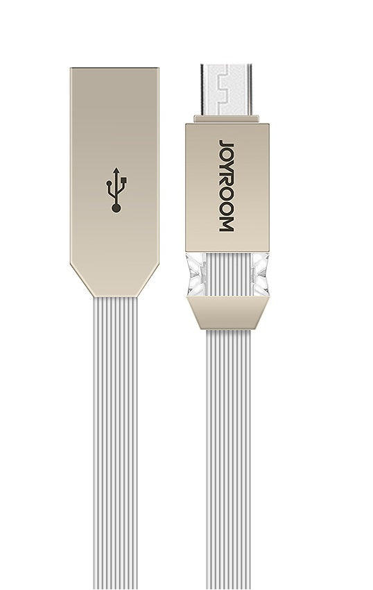 Кабель JOYROOM S-M337 Crysta microUSB Gold