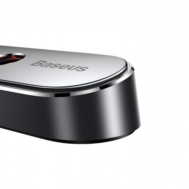 Визитка с номером телефона в авто для временной парковки Baseus Sliding Cover Dark Gray