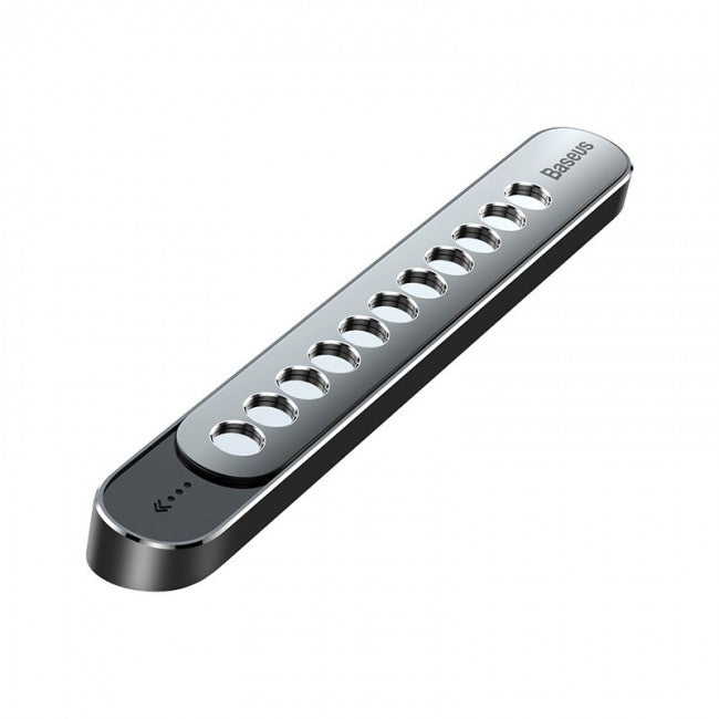 Визитка с номером телефона в авто для временной парковки Baseus Sliding Cover Dark Gray