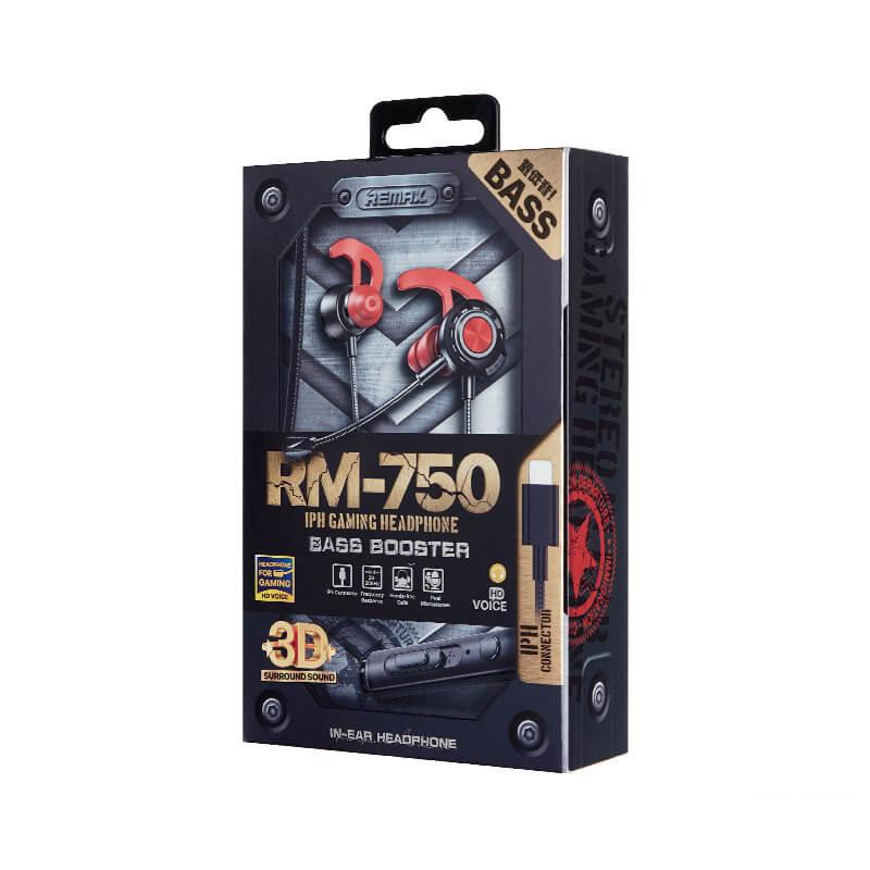 Ігрові навушники з мікрофоном Remax RM-755 Type-c Gaming Headphone чорні