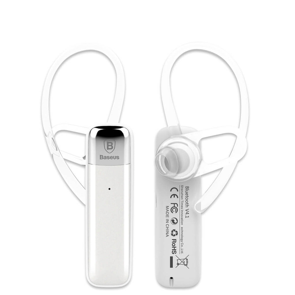 Bluetooth гарнитура Baseus Timk Series (AUBASETK-01) White
