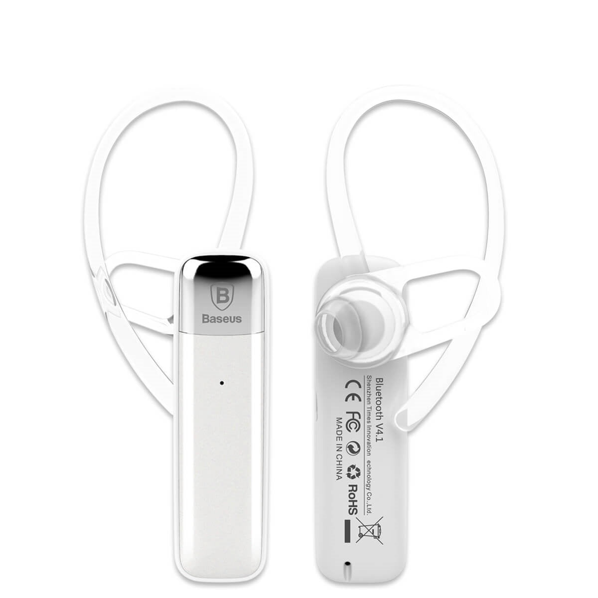 Bluetooth гарнитура Baseus Timk Series (AUBASETK-01) White