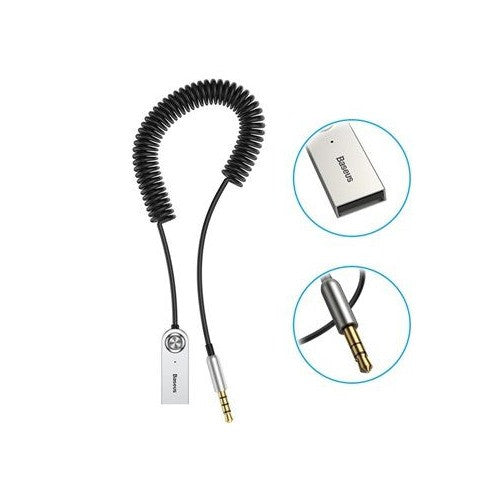 Аудіо Bluetooth адаптер (приймач) Baseus USB Bluetooth 5.0 BA01 Black