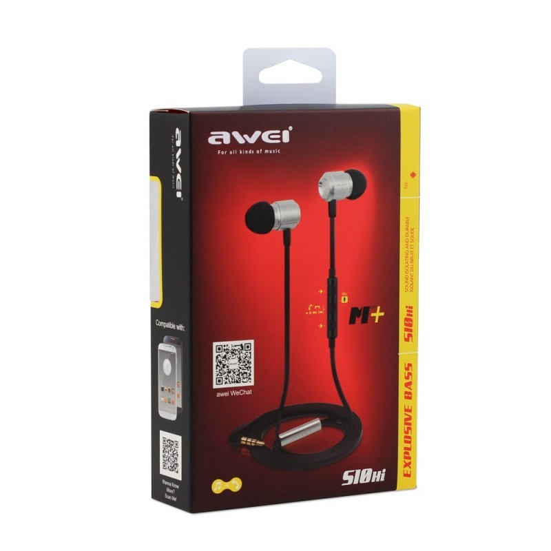 Навушники Awei S10Hi Black