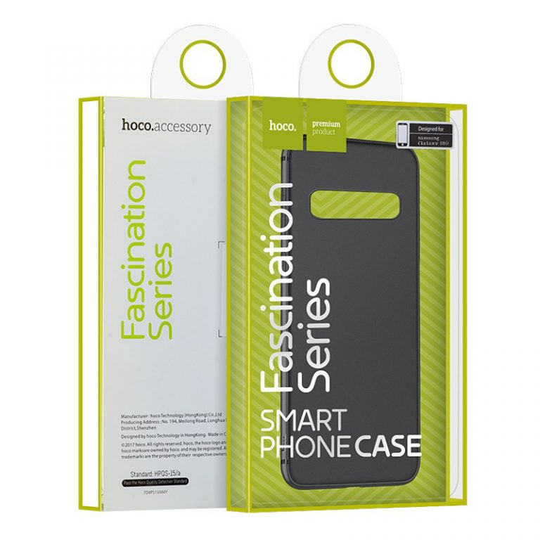 Чохол Hoco Fascination series для Samsung Galaxy S10 Black