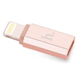 Перехідник Hoco Micro USB to Lightning Rose Gold