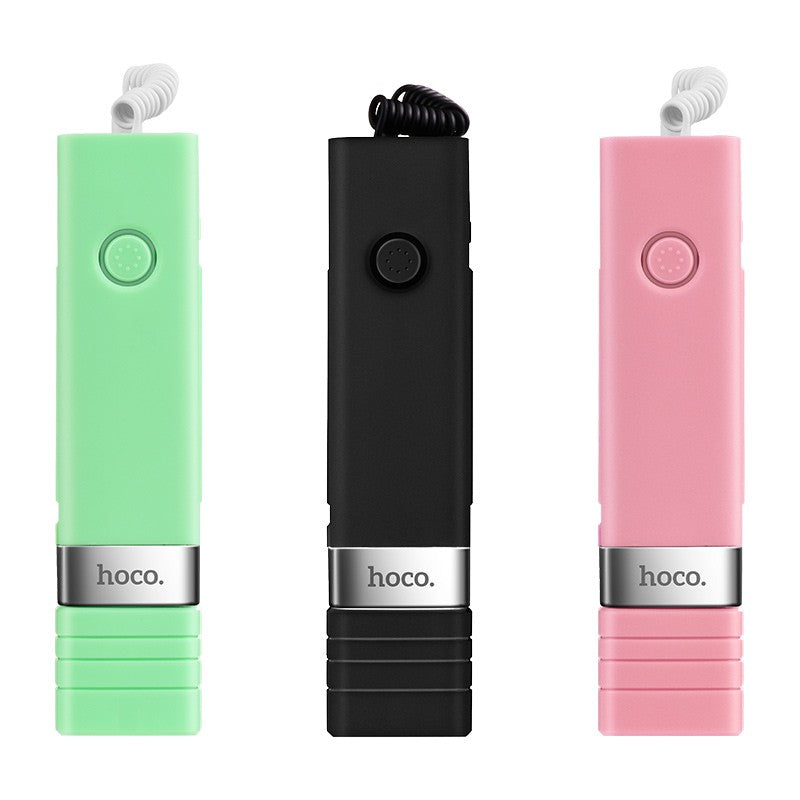 Монопод Hoco K3 Beauty wire controllable AUX Black