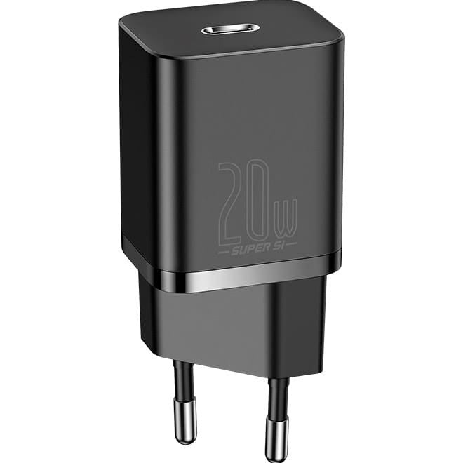 Мережевий зарядний пристрій Baseus Si Quick Charger Power Delivery 20W Type-C Black