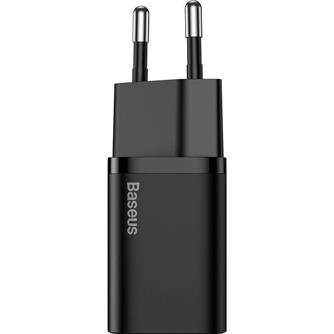 Мережевий зарядний пристрій Baseus Si Quick Charger Power Delivery 20W Type-C Black