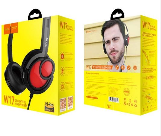 Навушники HOCO W17 Delightful Headphones чорні