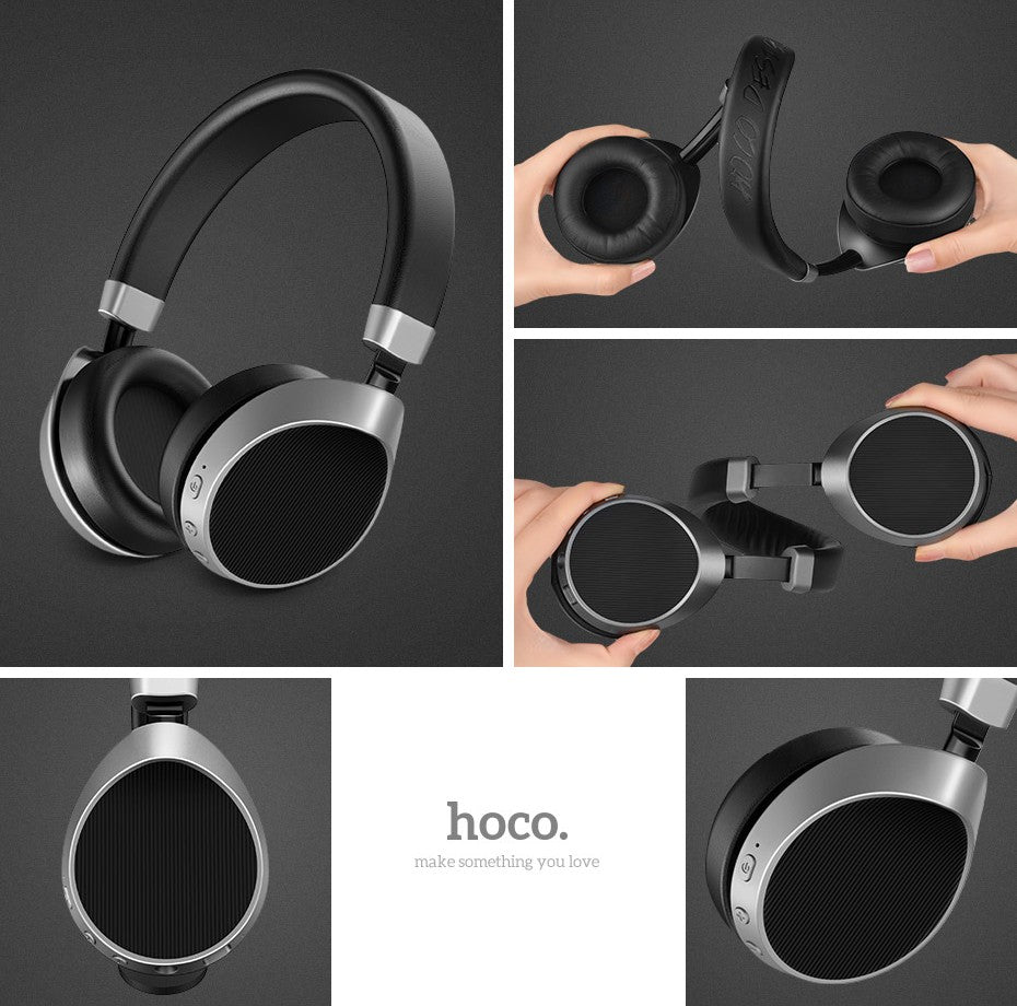 Навушники Bluetooth HOCO W12 Black