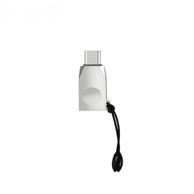 Перехідник Hoco UA9 Type-C OTG Pearl nicke