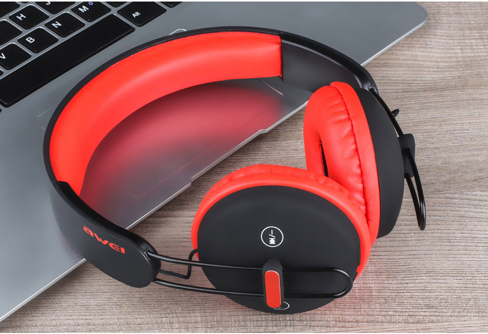Bluetooth навушники Awei A800BL Black