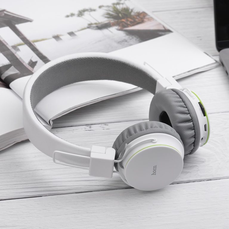 Бездротові Bluetooth навушники Hoco W19 Easy move Білий