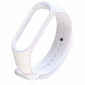 Без бренда Ремінець для фітнес-браслета Xiaomi Mi Band 3/4 White