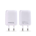 Мережевий зарядний пристрій Remax Proda RP-U11 (1USB 1A) White