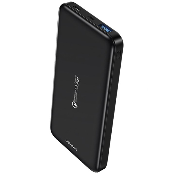 Power Bank Usams US-CD92 10000mAh (PB30 QC3.0+PD) Black
