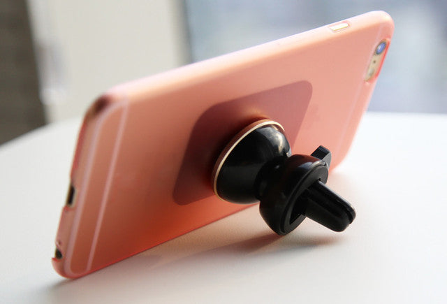 Автодержатель Baseus 360-degree Rotation Magnetic Car Air Vent Mount Holder Gold