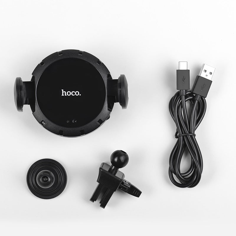 Автодержатель Hoco CA35 Lite auto-induction Black
