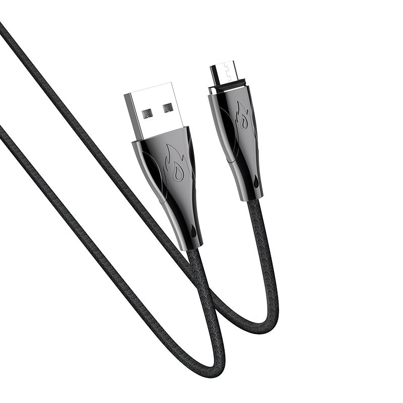 Кабель Hoco U75 Blaze magnetic MicroUSB 1.2m Black