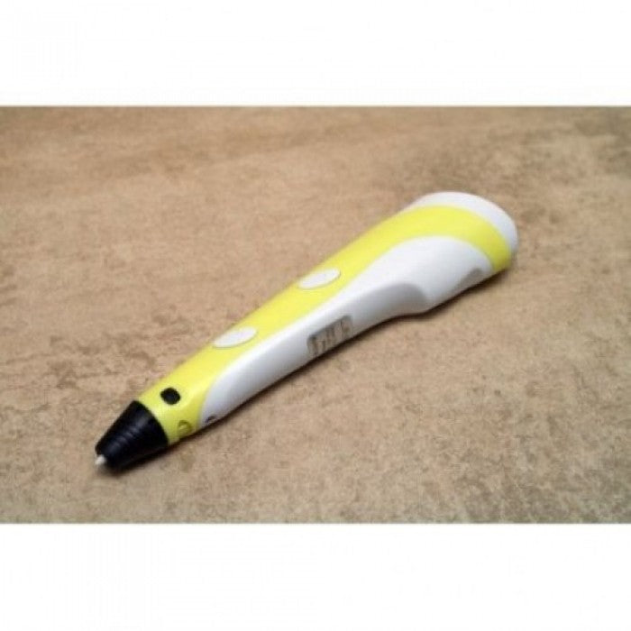 3DPen 6 3D ручка жовта з планшетом 100м пластику