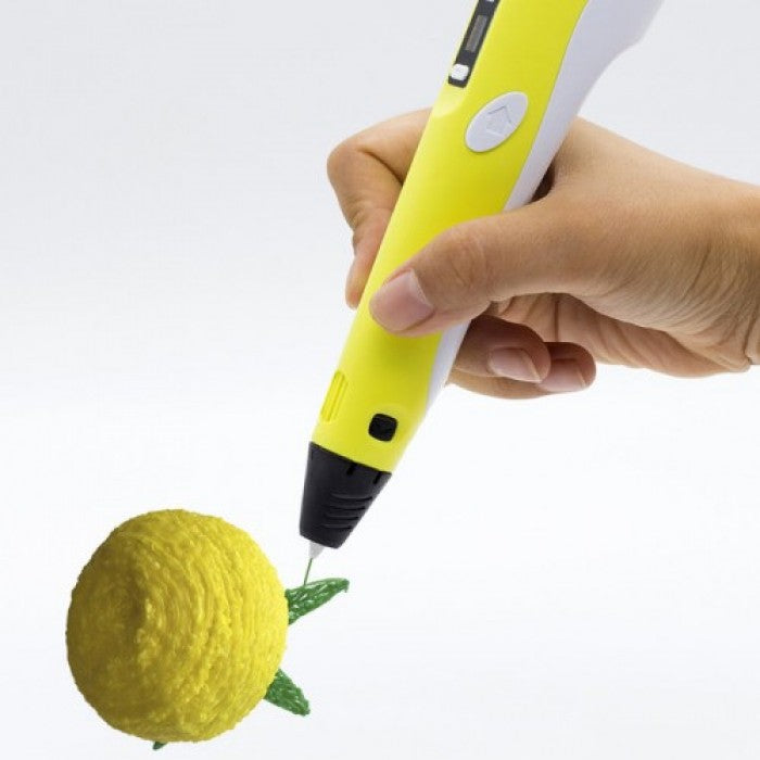 3DPen 6 3D ручка жовта з планшетом 100м пластику