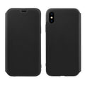 Чохол-книжка Hoco Colorful series liquid silicone для Apple iPhone X/XS Чорний