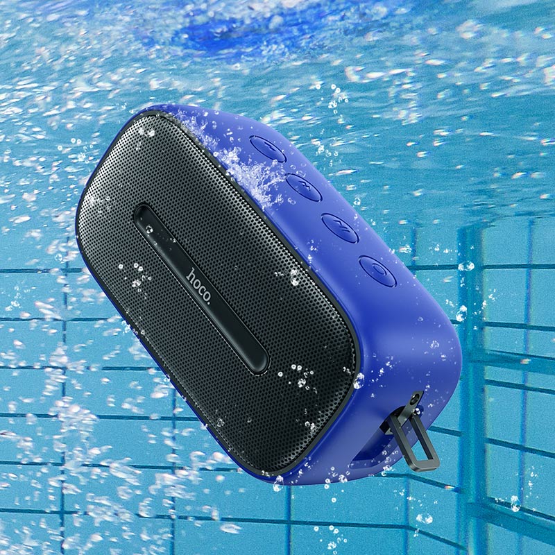 Портативна Bluetooth-колонка Hoco BS43 Cool sound водонепроникна IPX7 (BT 5.0, AUX, MicroSD) Black