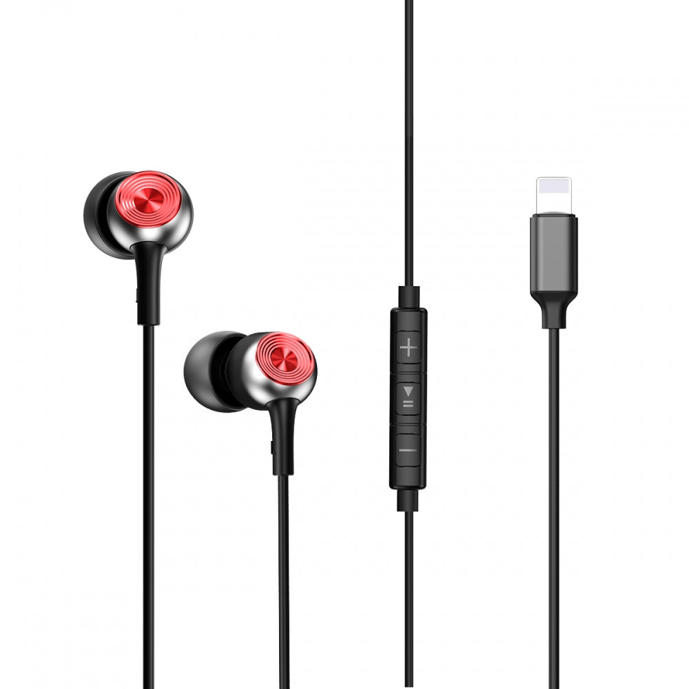 Навушники Baseus P02 lightning Call Digital Gray