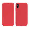 Чохол-книжка Hoco Colorful series liquid silicone для Apple iPhone XS Max Red