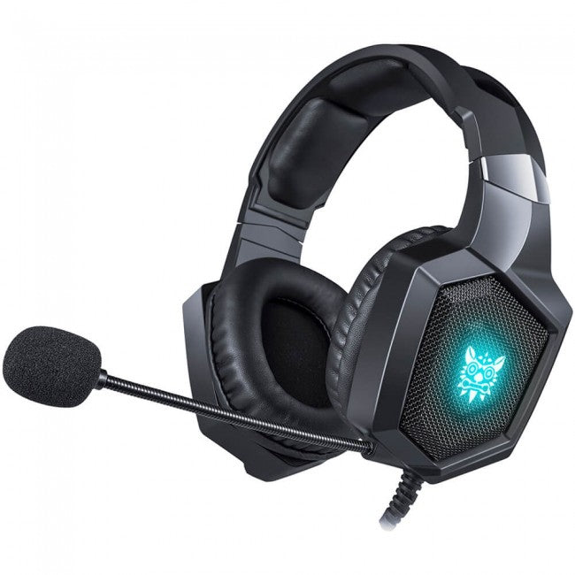 Ігрові навушники з мікрофоном Onikuma K8 RGB Чорний