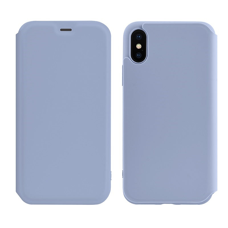 Чохол-книжка Hoco Colorful series liquid silicone для Apple iPhone XS Max Red