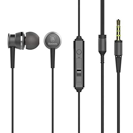 Навушники Baseus Lark Series Wired Sky Gray