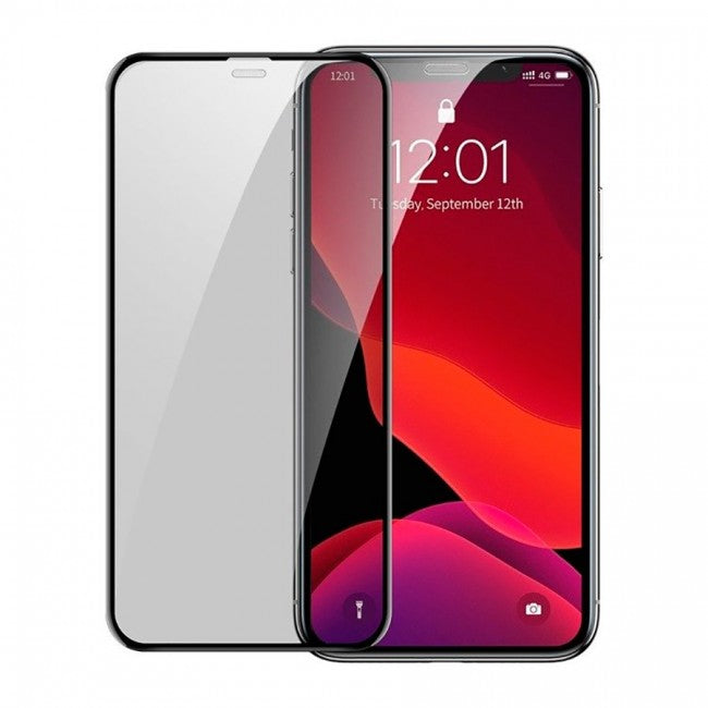 Захисне скло Baseus Curved Privacy Tempered Glass Black для Apple iPhone 11 / XR