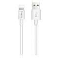 Кабель USB Hoco X23 Lightning білий