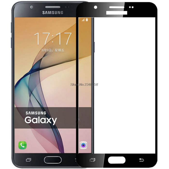Без бренда Захисне скло Full Cover для Samsung Galaxy J7 Prime 2016 Чорне
