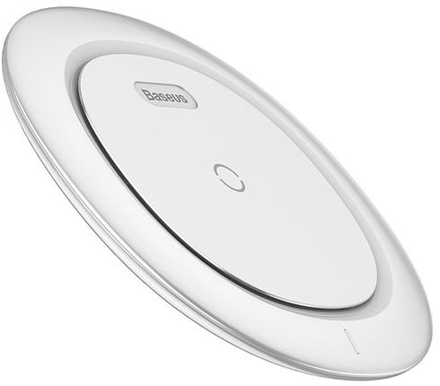 Бездротовий зарядний пристрій Baseus UFO Desktop Wireless Charger (1A) White