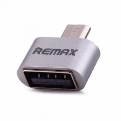 Перехідник Remax OTG Micro-USB RA-OTG Silver