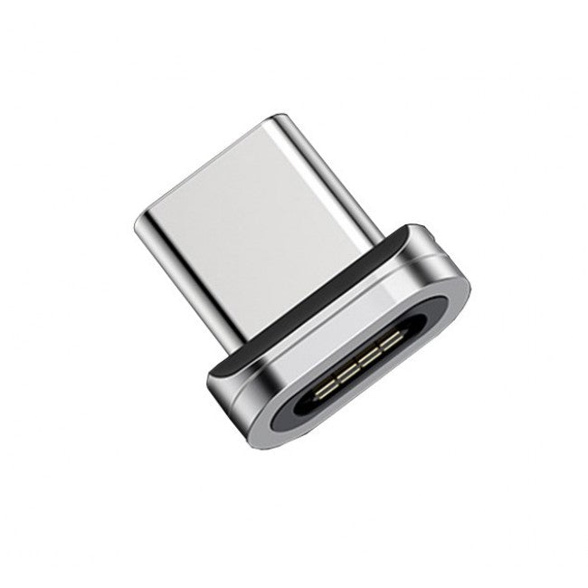 Магнітний адаптер Type-C для кабеля Baseus Zinc Magnetic срібний