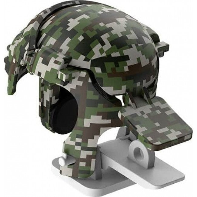 Ігрові тригери для телефону Baseus Level 3 Helmet PUBG Gadget GA03 Camouflage Green