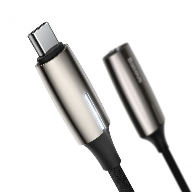 Перехідник Baseus 2-in-1 L60S з Type-C на Type-C та 3.5mm Adapter Tarnish