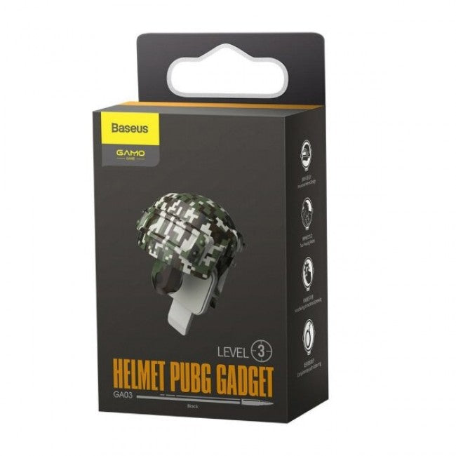 Ігрові тригери для телефону Baseus Level 3 Helmet PUBG Gadget GA03 Camouflage Green