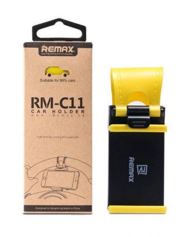 Автодержатель Remax RM-C11 Yellow