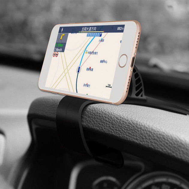 Автодержатель Baseus Mouth Car Mount для крепления на приборную панель Black