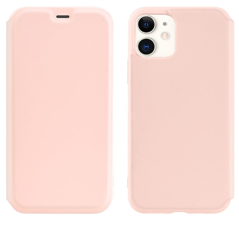 Чохол-книжка Hoco Colorful series liquid silicone для Apple iPhone 11 Pink