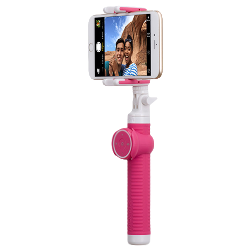 Селфі-монопод Momax Selfie Hero Bluetooth Selfie Pod 100cm Pink (KMS7D)