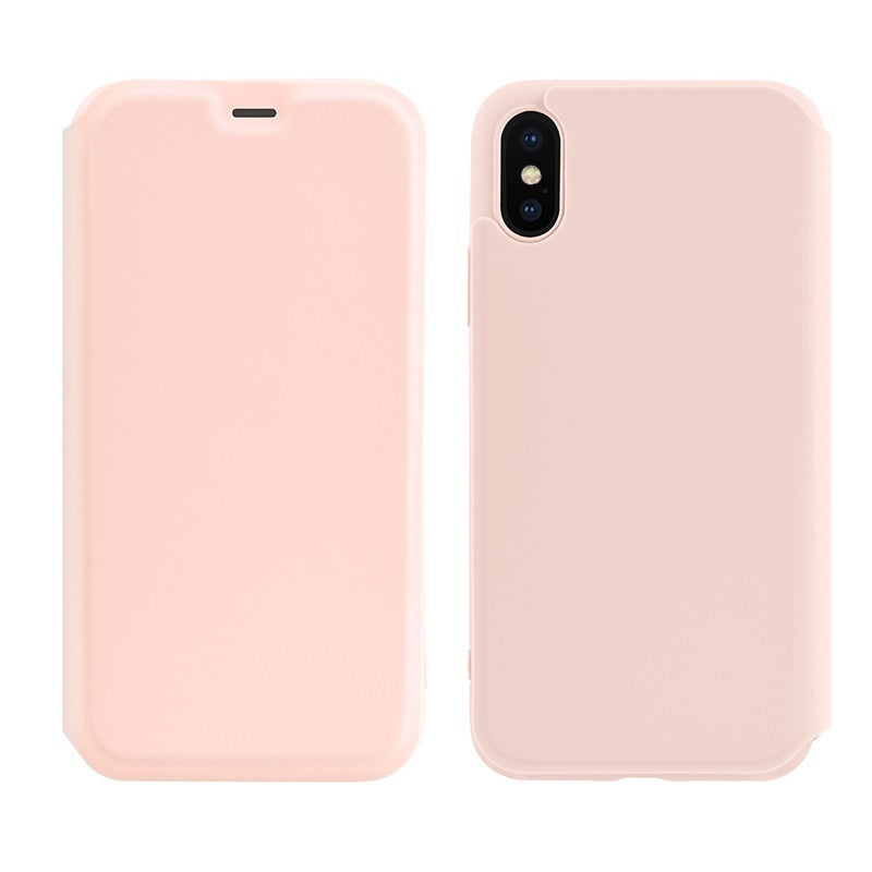 Чохол-книжка Hoco Colorful series liquid silicone для Apple iPhone XS Max Red