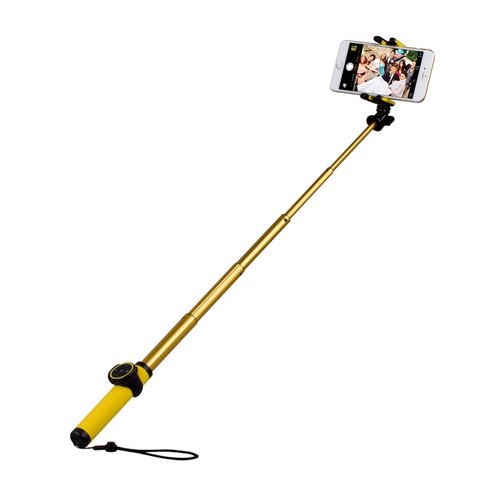 Селфі-монопод Momax Selfie Hero Bluetooth Selfie Pod 70 см Yellow/Black (KMS6D)